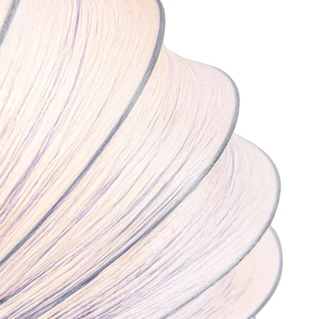 Kinder QAZQA Japandi Deckenleuchte Grau 60cm 5-flammig - Plu