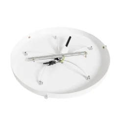 Kinder QAZQA Japandi Deckenleuchte Grau 60cm 5-flammig - Plu