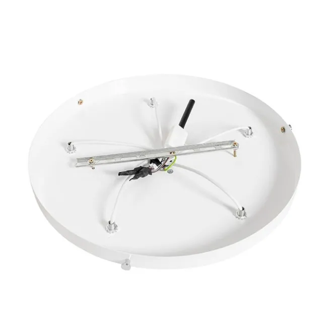 Kinder QAZQA Japandi Deckenleuchte Grau 60cm 5-flammig - Plu