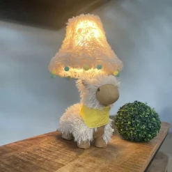 Kinder Happy Lamps Kinder Tischleuchte Alpaka Weiß inkl. LED - Alma