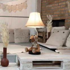 Kinder Happy Lamps Kinder Tischleuchte Bär Braun inkl. LED - Charles