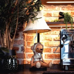 Kinder Happy Lamps Kinder Tischleuchte Bär Braun inkl. LED - Charles