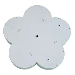 Kinder QAZQA Kinderzimmer-Deckenleuchte Grün mit Weiß - Lucille