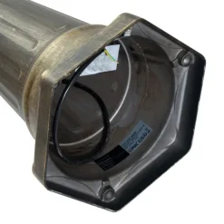 QAZQA Klassische Außenlaterne Antikgold mit klarem Glas 198cm IP44 - London