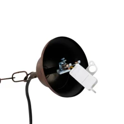 QAZQA Klassischer Kronleuchter Rostbraun 8-flammig - Giuseppe