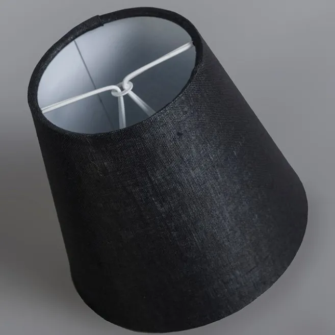 QAZQA Kronleuchter creme mit Klemmkappe 12 cm schwarz - Giuseppe 8