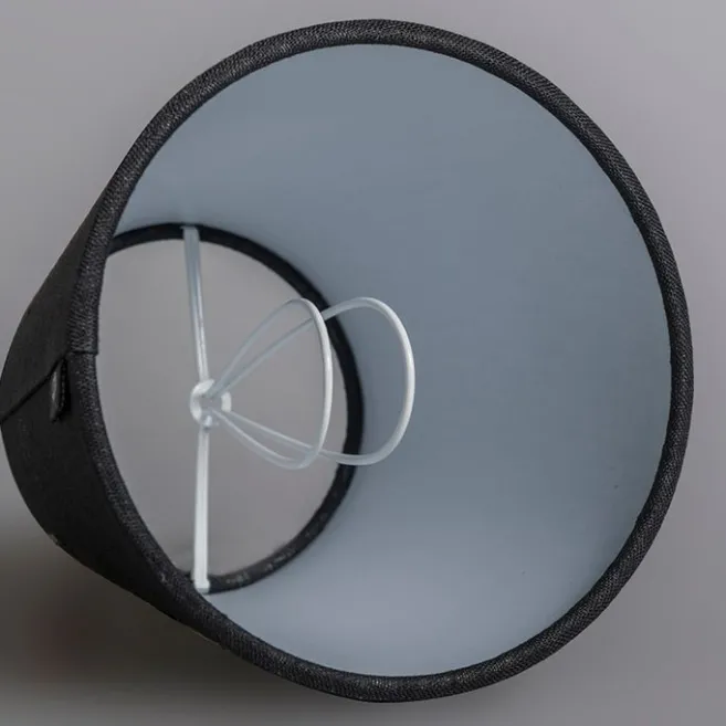 QAZQA Kronleuchter creme mit Klemmkappe 12 cm schwarz - Giuseppe 8