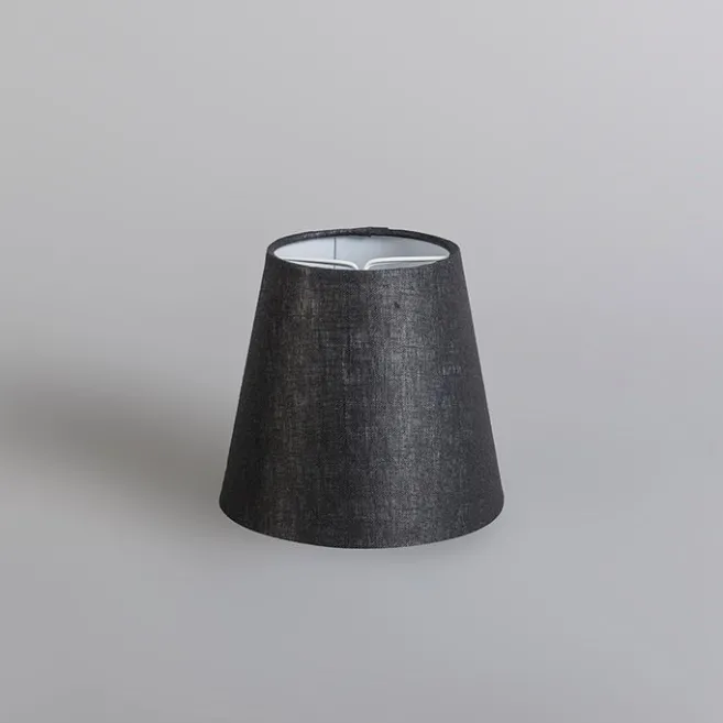 QAZQA Kronleuchter creme mit Klemmkappe 12 cm schwarz - Giuseppe 8