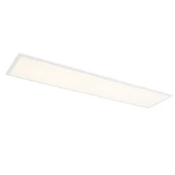 QAZQA Professional LED-Einbaupanel weiß rechteckig inkl. LED 3000K - 6500K mit Dip-Schalter - Seagal