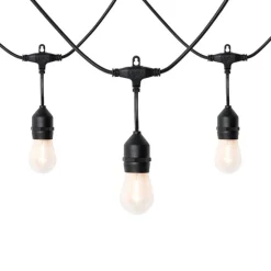 QAZQA LED-Lichterkette 10 Meter 10 Lichter hell IP44 - Chill