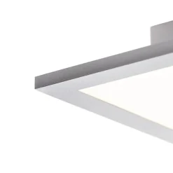 QAZQA LED-Panel aus Stahl 120 cm inkl. LED mit Fernbedienung - Liv