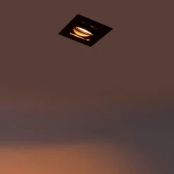 QAZQA Modern Smart Einbau Spot schwarz inkl. WiFi GU10 - Artemis