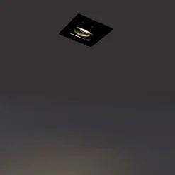 QAZQA Modern Smart Einbau Spot schwarz inkl. WiFi GU10 - Artemis