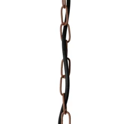 QAZQA Moderne Außenhängelampe rostbraun IP44 - Kansas