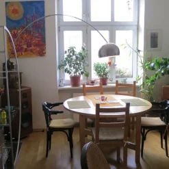 QAZQA Moderne Bogenlampe Stahl verstellbar - Grande