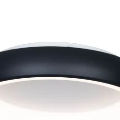 Trio Leuchten Moderne Deckenleuchte Schwarz 45cm inklusive dimmbarer LED - Cardona