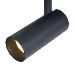 QAZQA Professional Moderne Deckenleuchte Schwarz inkl. LED Dimmbar 2-flammig - Tate