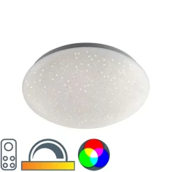 Kinder Paul Neuhaus Moderne Deckenleuchte weiß mit Sterneffekt inkl. LED - Bex