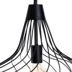 Honsel Moderne hanglamp zwart - Iggy