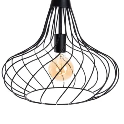 Honsel Moderne hanglamp zwart - Iggy