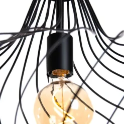 Honsel Moderne hanglamp zwart - Iggy