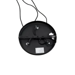 Trio Leuchten Moderne Hängelampe schwarz 3-flammig - Stream