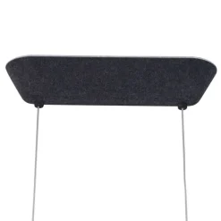 QAZQA Professional Moderne Hängelampe Schwarz mit grauer Innenseite inkl. LED 3-Stufen-Dimmbar - Dani