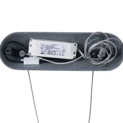 QAZQA Professional Moderne Hängelampe Schwarz mit grauer Innenseite inkl. LED 3-Stufen-Dimmbar - Dani