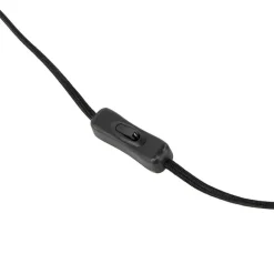 QAZQA Moderne Klemmlampe schwarz mit Flexarm - Cavalux