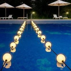 QAZQA Moderne Lichterkette für den Außenbereich 16 m inkl. LED 28 Lichter - Malai