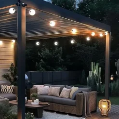 QAZQA Moderne Outdoor-Lichterkette 8M inkl. LED 14-Lichter - Malai