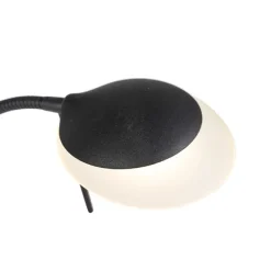 QAZQA Moderne Stehlampe schwarz inkl. LED - Lexus