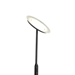 QAZQA Moderne Stehlampe schwarz inkl. LED und Dimmer - Bumu