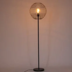 Honsel Moderne Stehleuchte schwarz - Sphaera