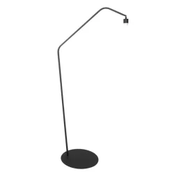 Anne Light & Home Moderne Stehleuchte Schwarz Dimmbar - Anne ZigZag