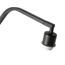 Anne Light & Home Moderne Stehleuchte Schwarz Dimmbar - Anne ZigZag