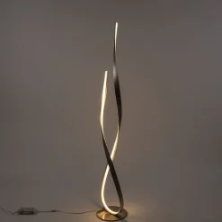 Paul Neuhaus Moderne Stehleuchte Stahl inkl. LED und Dimmer - Belinda