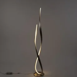 Paul Neuhaus Moderne Stehleuchte Stahl inkl. LED und Dimmer - Belinda