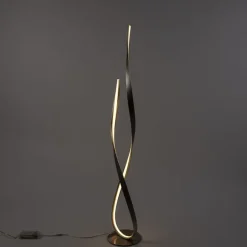 Paul Neuhaus Moderne Stehleuchte Stahl inkl. LED und Dimmer - Belinda