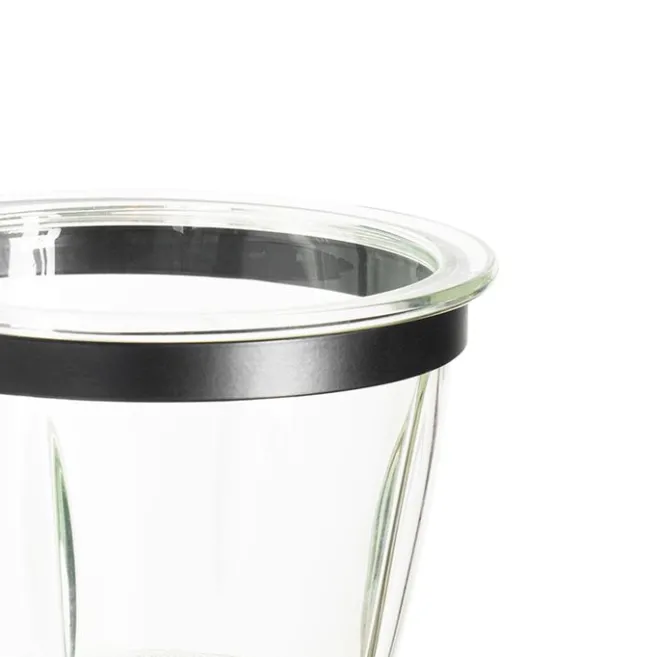 QAZQA Moderne Wandlampe schwarz mit Glas - Roslini