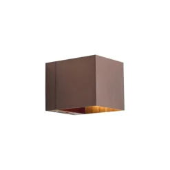 QAZQA Moderne Wandleuchte Dunkelbronze inkl. LED und Touch-Dimmer Wiederaufladbar - Joris