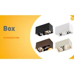 Kinder QAZQA Moderne Wandstrahler Beige G9 verstellbar 2-flammig - Box