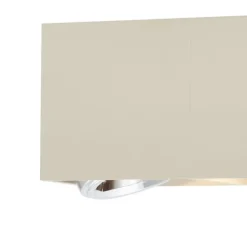 Kinder QAZQA Moderne Wandstrahler Beige G9 verstellbar 2-flammig - Box