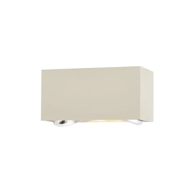 Kinder QAZQA Moderne Wandstrahler Beige G9 verstellbar 2-flammig - Box