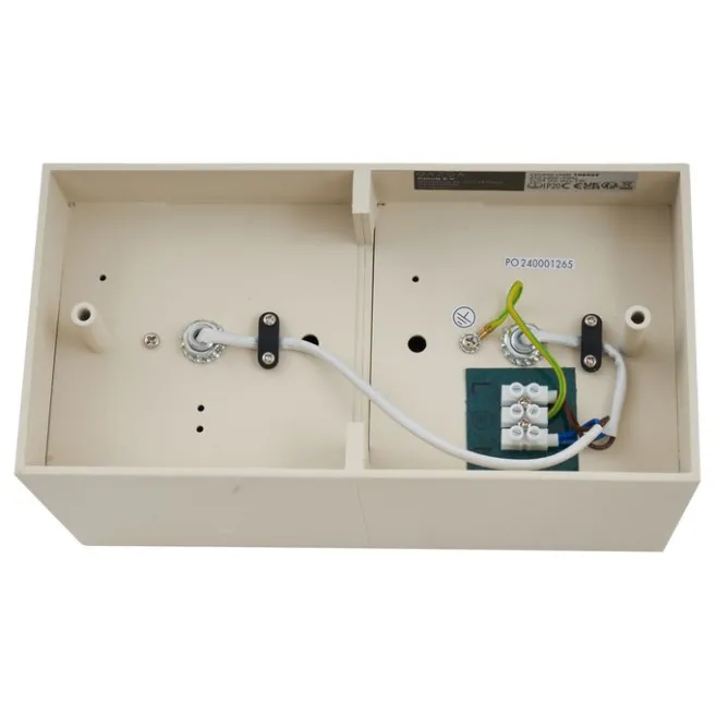 Kinder QAZQA Moderne Wandstrahler Beige G9 verstellbar 2-flammig - Box