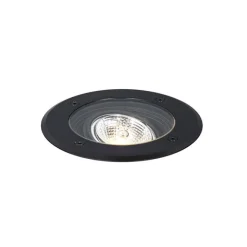 QAZQA Moderner Außen-Bodenstrahler schwarz AR70 verstellbar IP65 - Delux