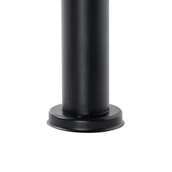 QAZQA Moderner Außenpfosten schwarz 50 cm - Elly