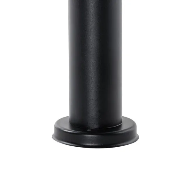 QAZQA Moderner Außenpfosten schwarz 50 cm - Elly