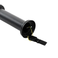 QAZQA Moderner Außenpfosten schwarz 50 cm - Elly