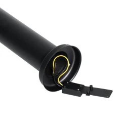 QAZQA Moderner Außenpfosten schwarz 100 cm - Elly